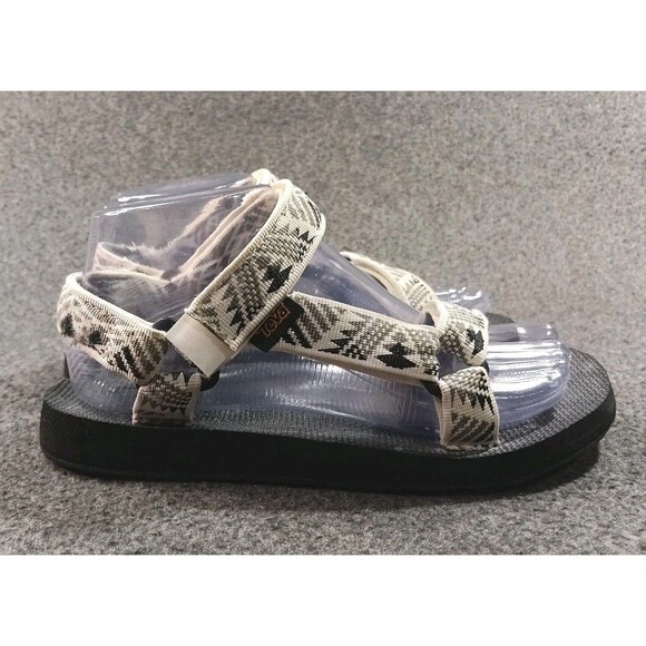 Teva Original Universal Sandal Boomerang White/Gray Women’s Sz 7 - Picture 8 of 11